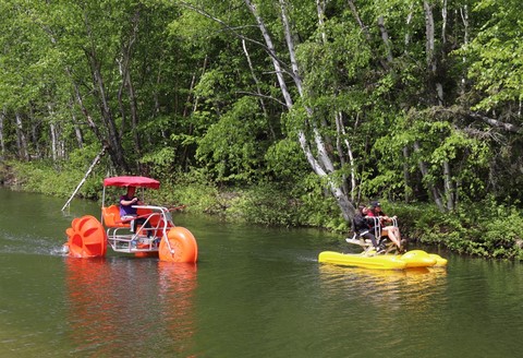 Pedalo rental